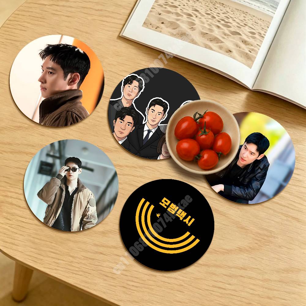 Lifestyle Korean Drama - Posavasos Redondo con Diseño del Drama
