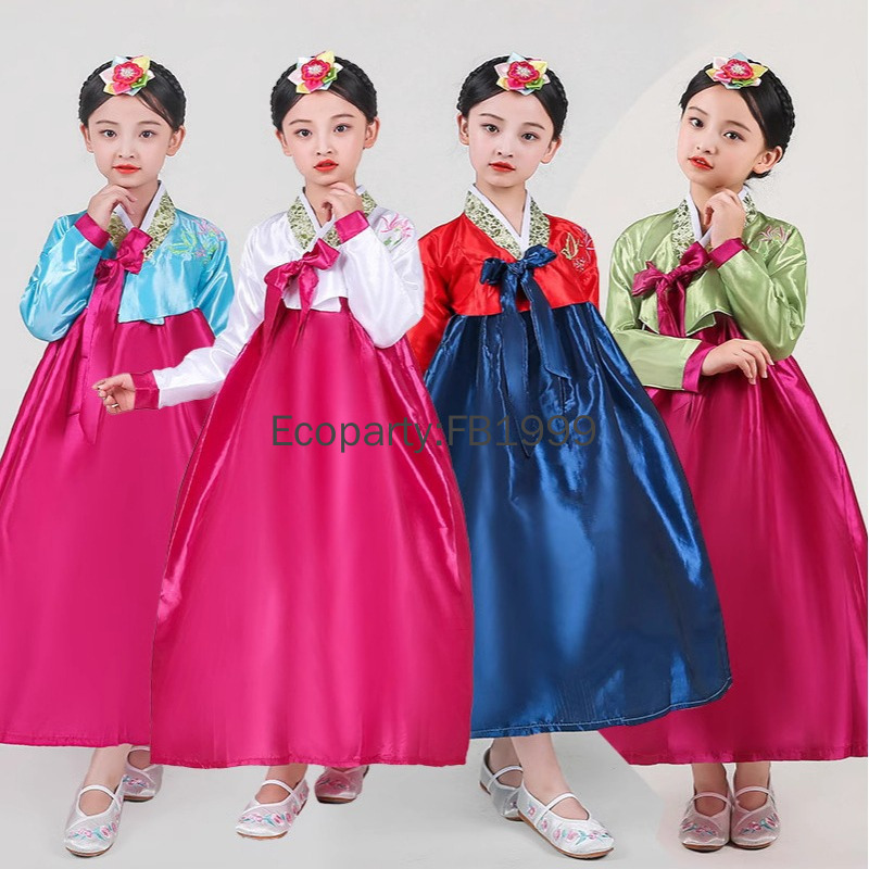 Korean Lifestyle - Vestido Hanbok para niñas en 4