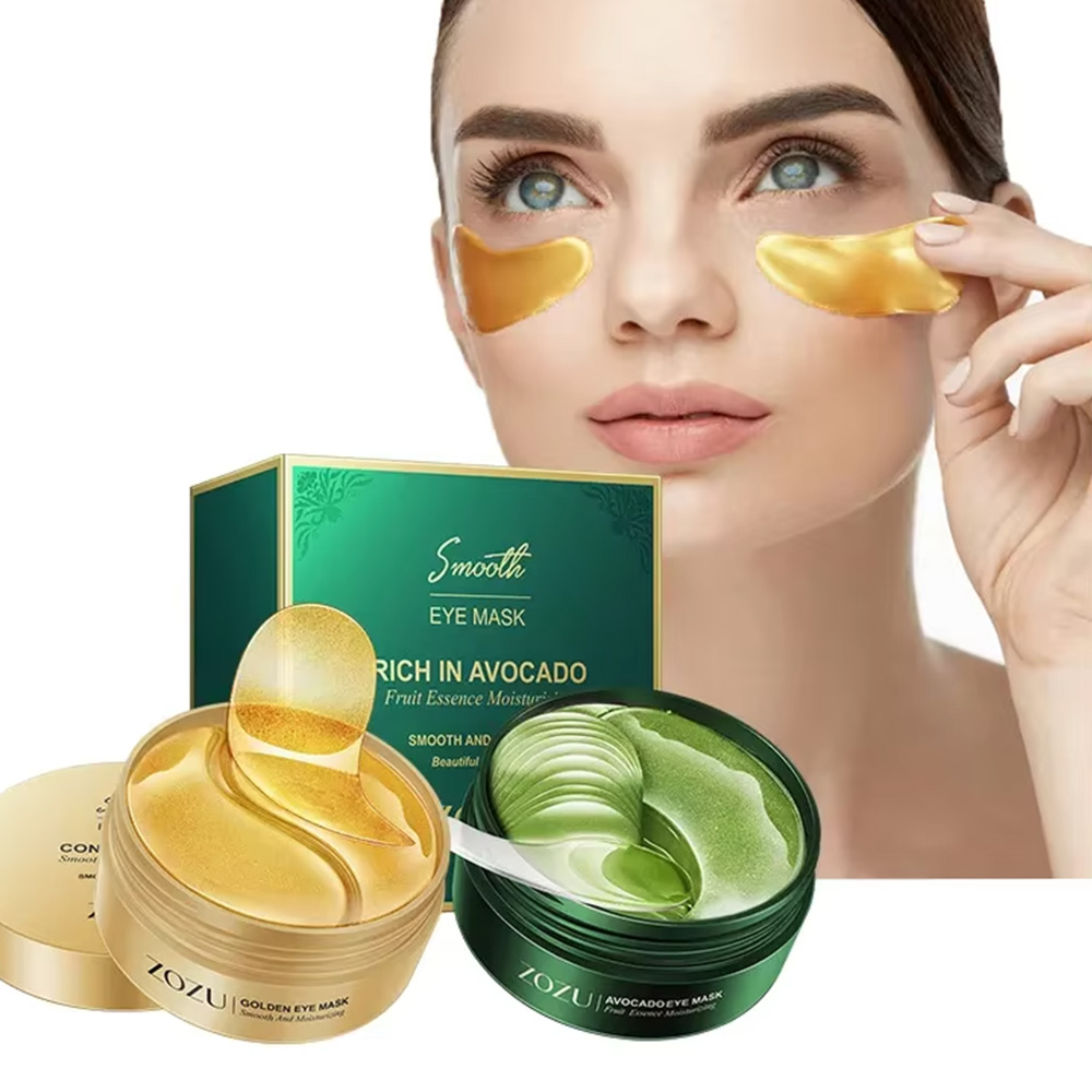 Sheet Mask Collagen - Parche de Gel para ojos dorado