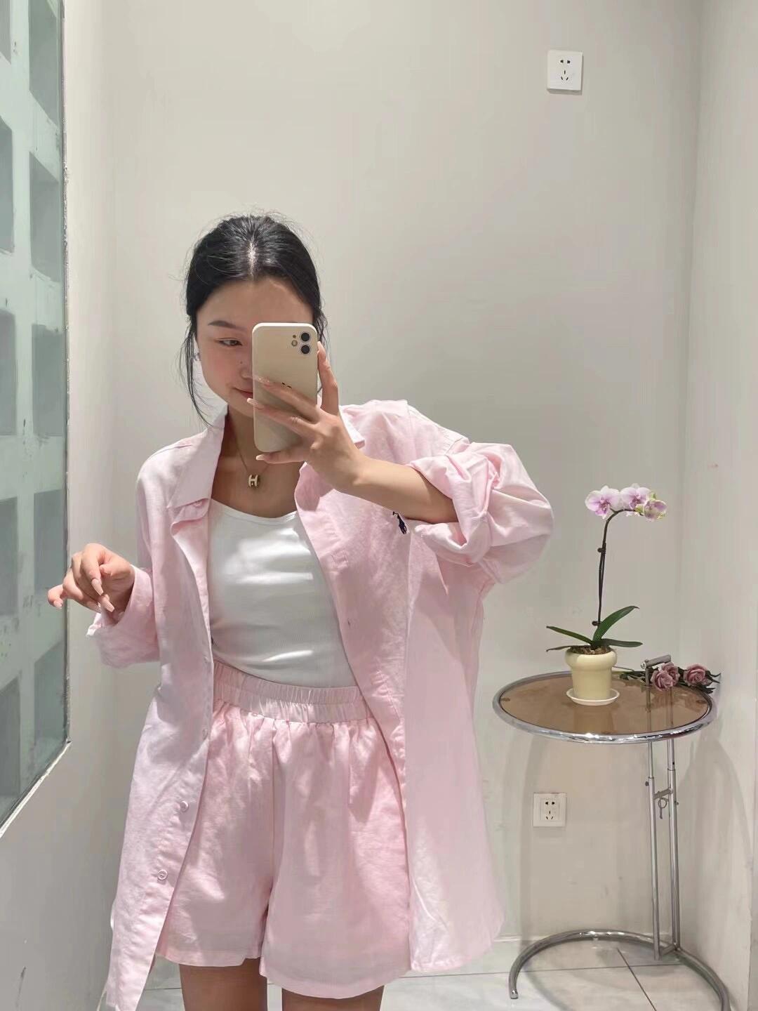 Camisa de manga larga rosa dul - Korean Lifestyle reseña y precio