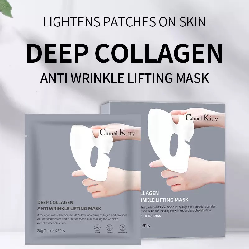 5 uds mascarillas faciales de  - Sheet Mask Collagen reseña y precio