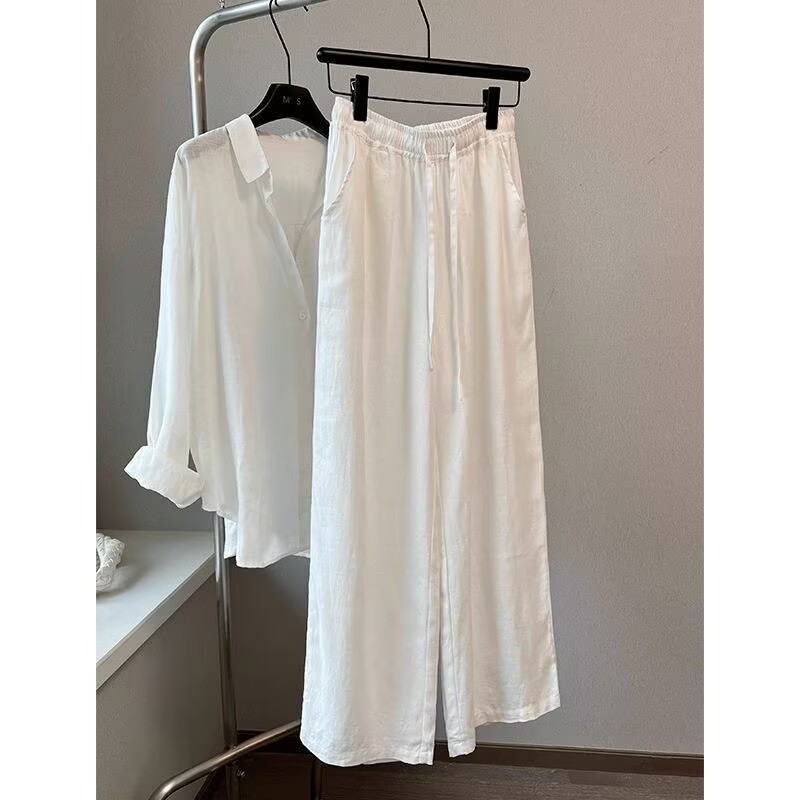 Conjunto de Pantalones Anchos  - Korean Lifestyle reseña y precio