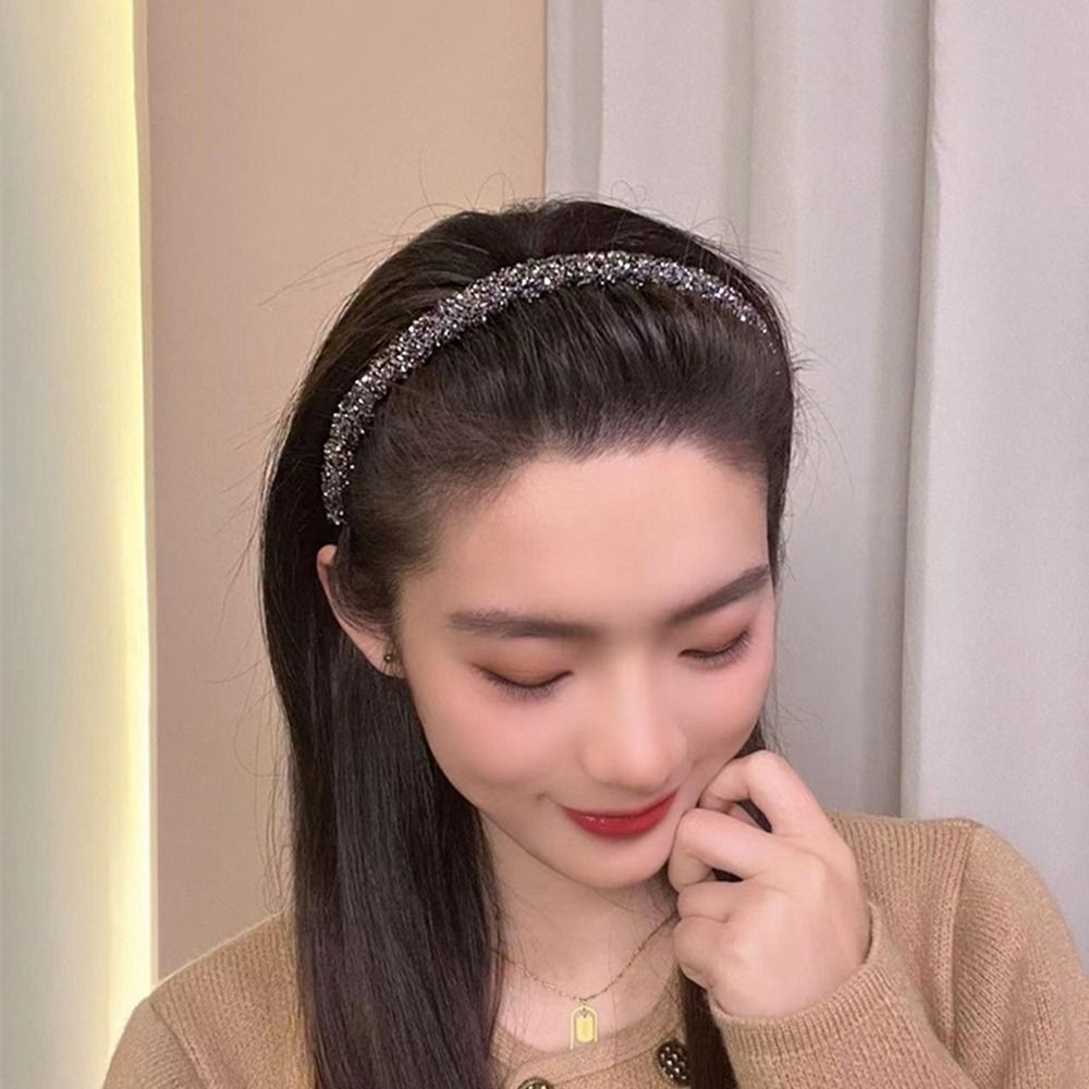 Diadema de diamantes de imitac - Korean Lifestyle reseña y precio