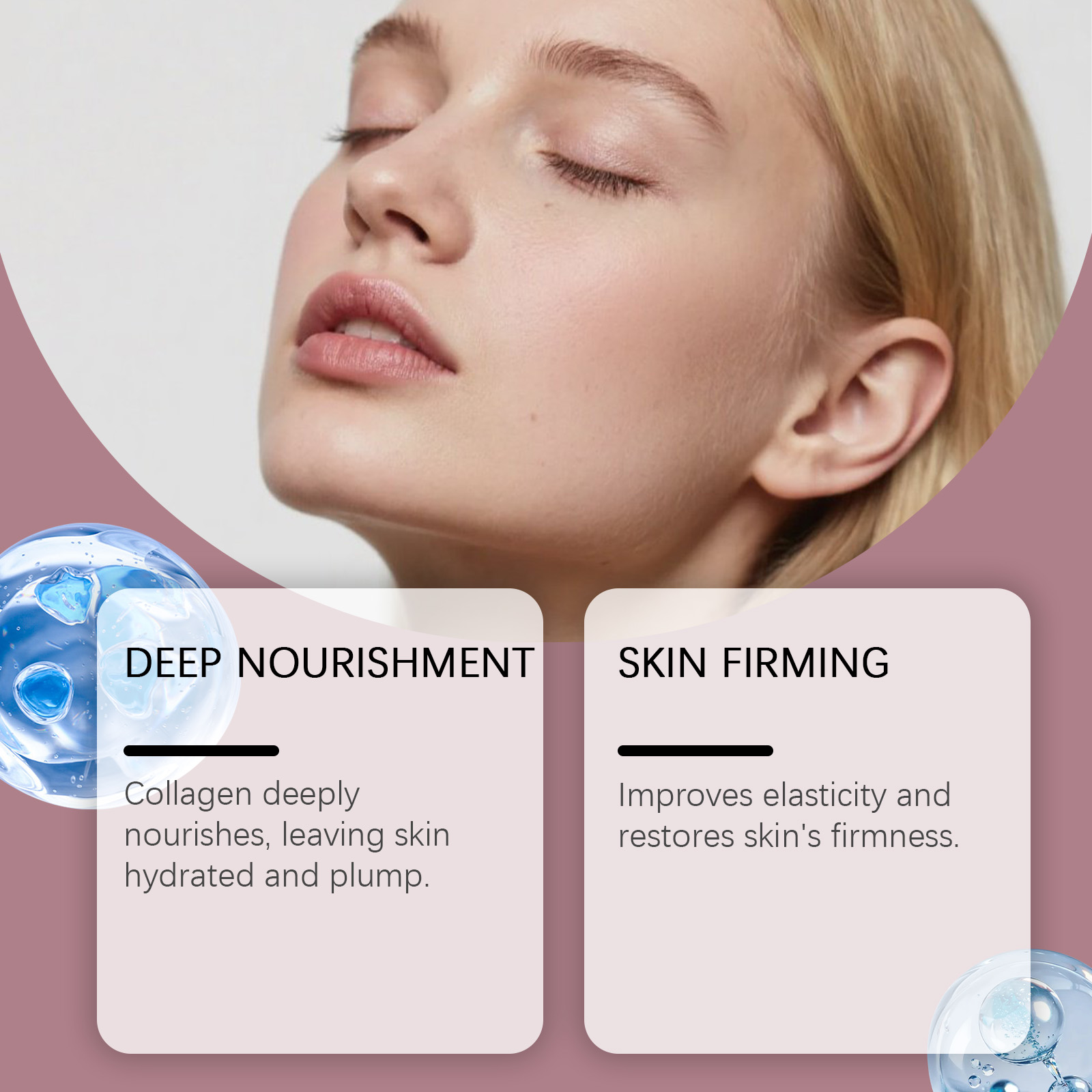 Viareline 1pc Mascarilla hidra - Sheet Mask Collagen reseña y precio