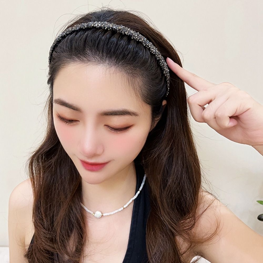 Diadema de diamantes de imitac - Korean Lifestyle reseña y precio